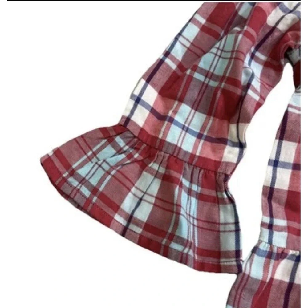 18-24 Month Girl Dress Lot-Masalababy Red Plaid And Children’s Place Black Dress